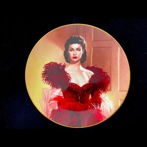 Bradford Exchange plate Pride & Passion Scarlett